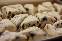 Thin Mint Cookie Scones