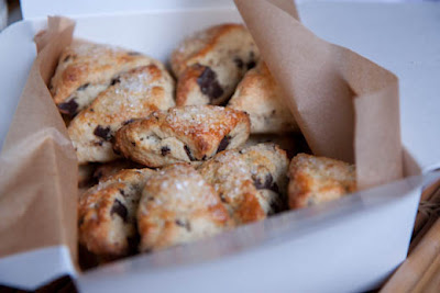 Thin Mint Cookie Scones