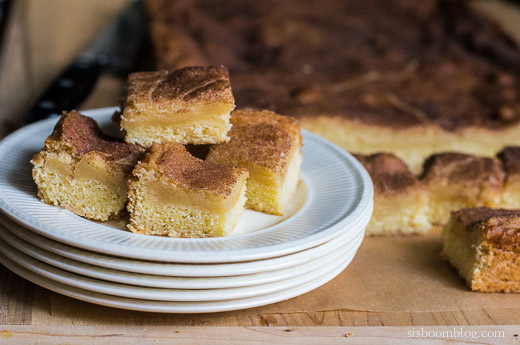 Gooey Cinnamon Squares