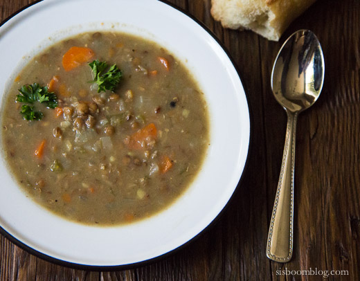 Orange-Scented Lentil Soup